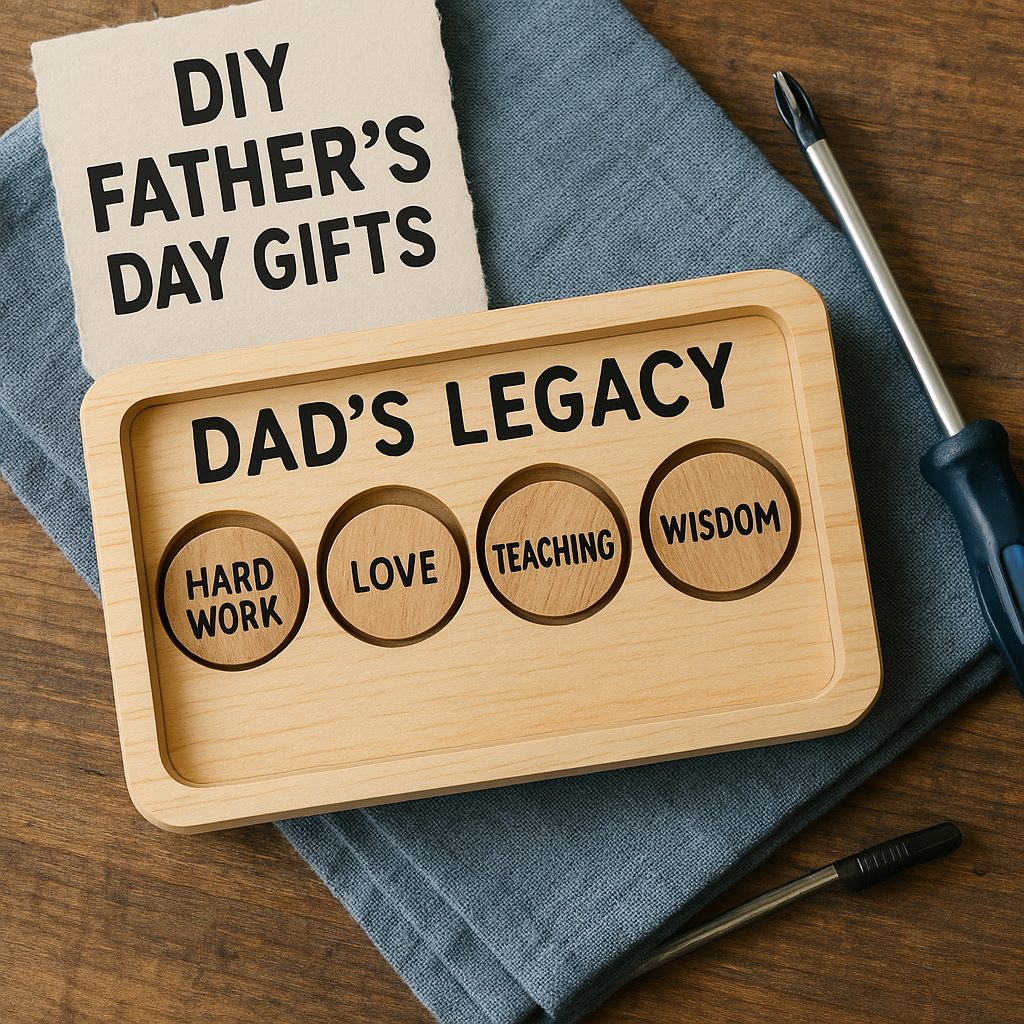 “Dad’s Legacy” Token Tray