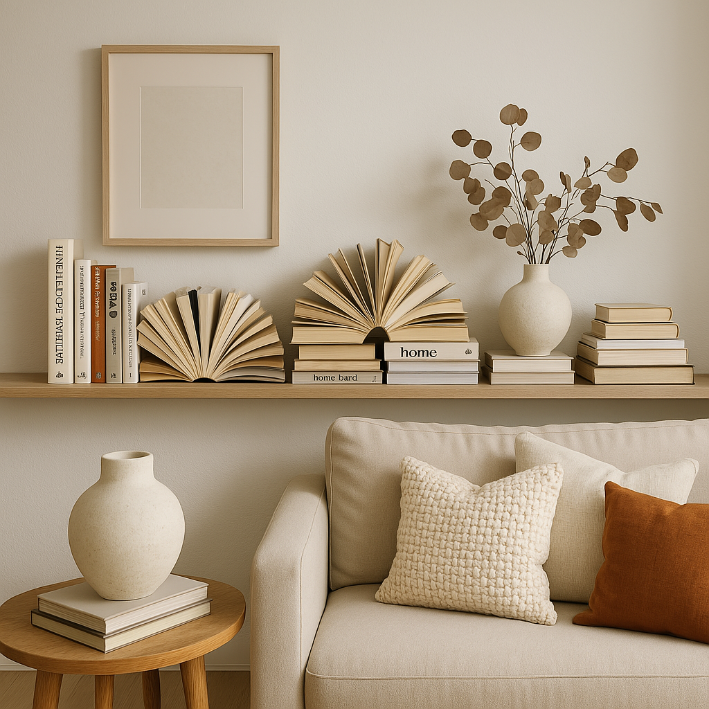 Display Books Creatively