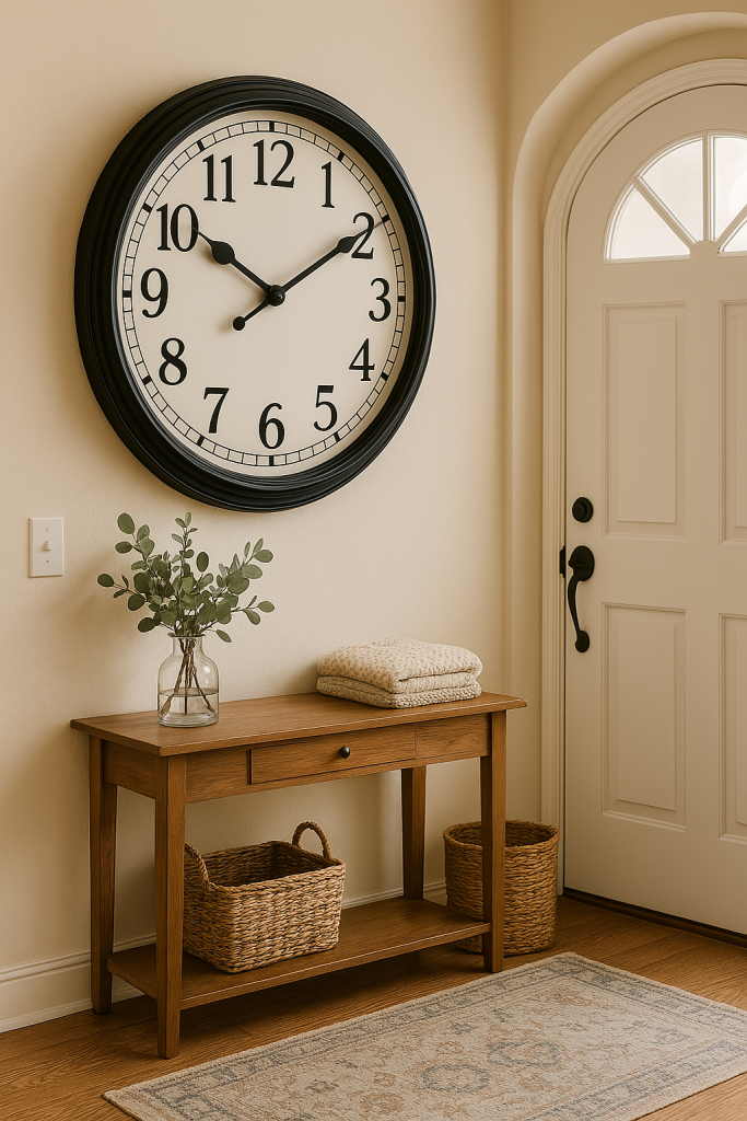 Display a Large Clock