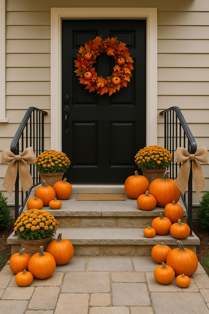 Fall Wreaths & Burlap