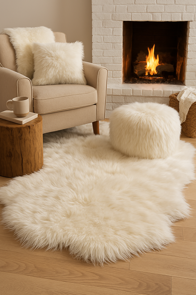 Faux Fur Rugs & Sheepskins
