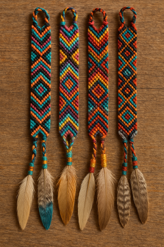 Festival Threads and Feather Ties