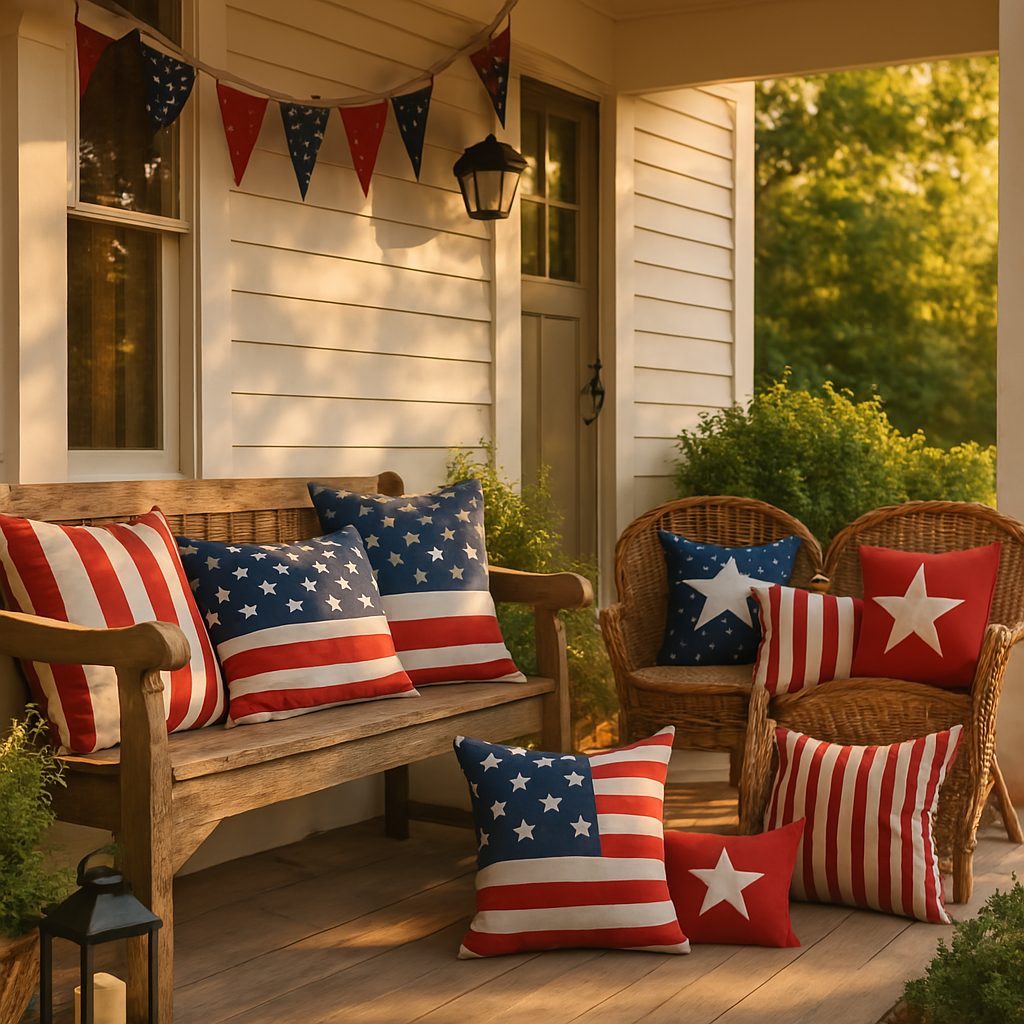 Festive Porch Pillows