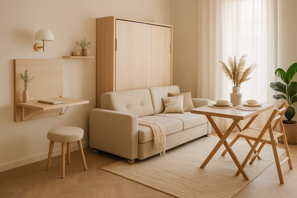Foldable Furniture for Multifunctional Living