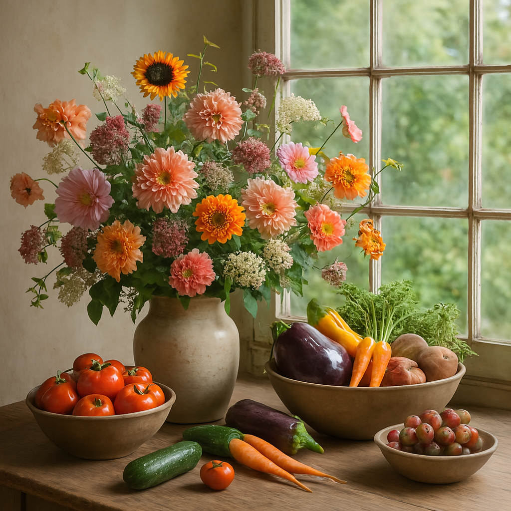 Garden-to-Table Vignette