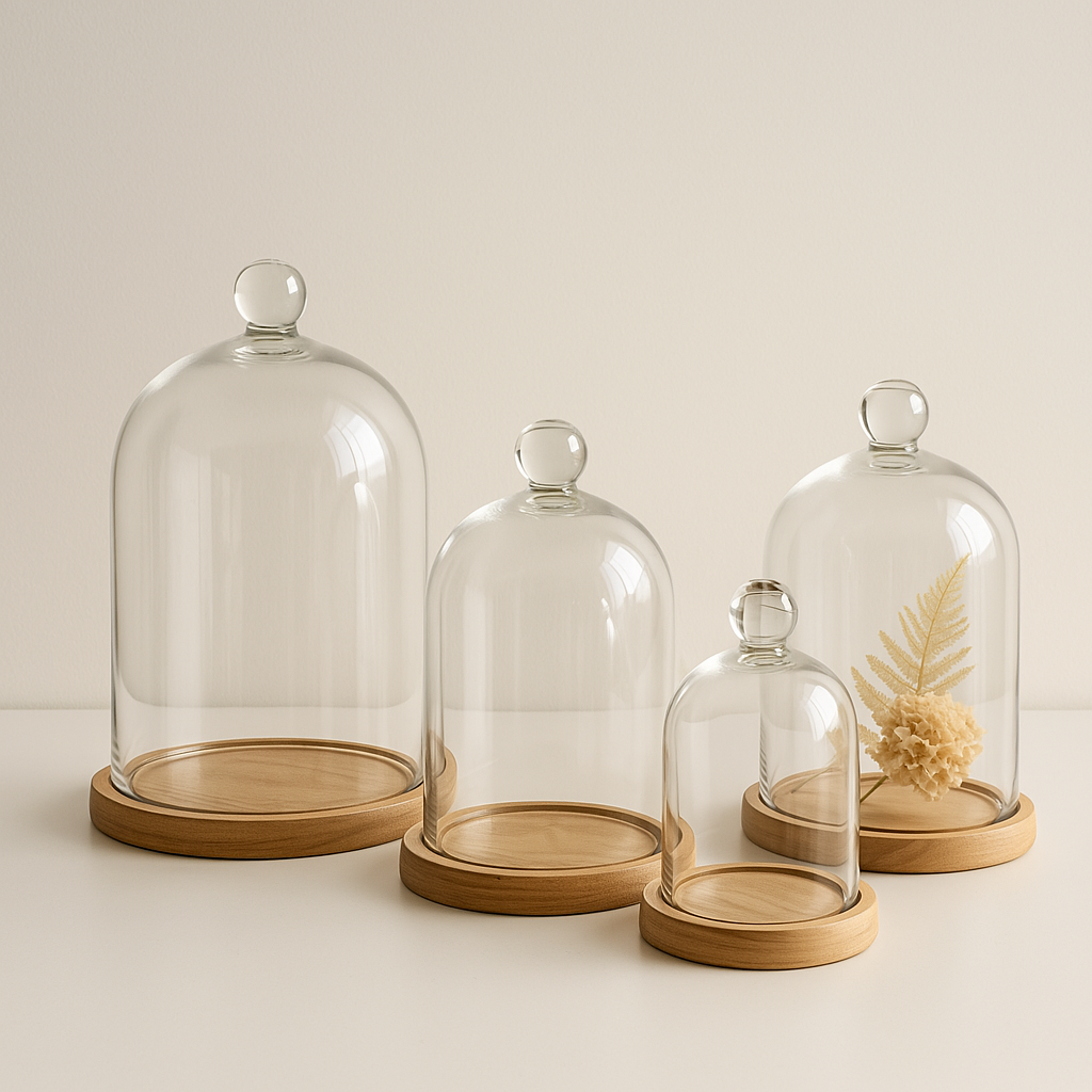 Glass Display Domes