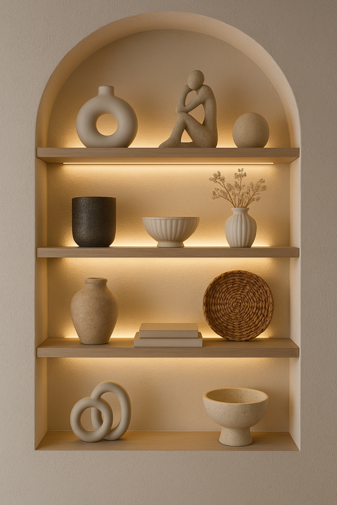 Highlight Key Pieces with Lighting