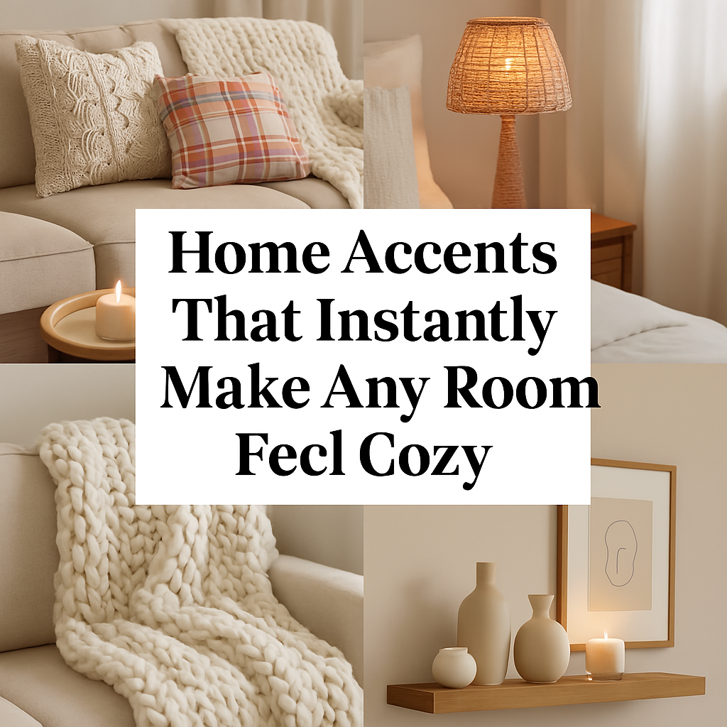 Home Accents That Instantly Make Any Room Feel Cozy