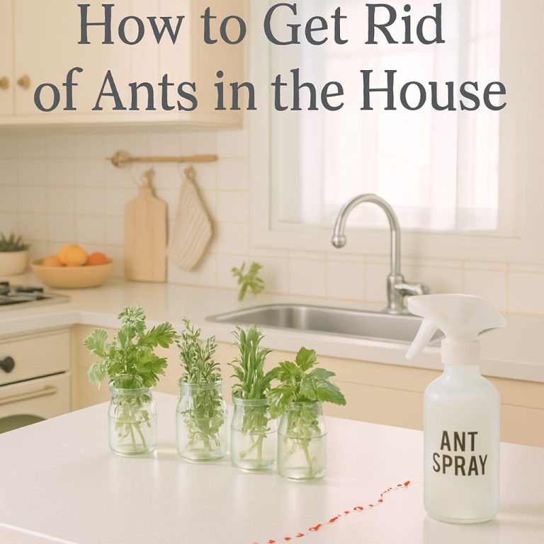 How to Get Rid of Ants in the House