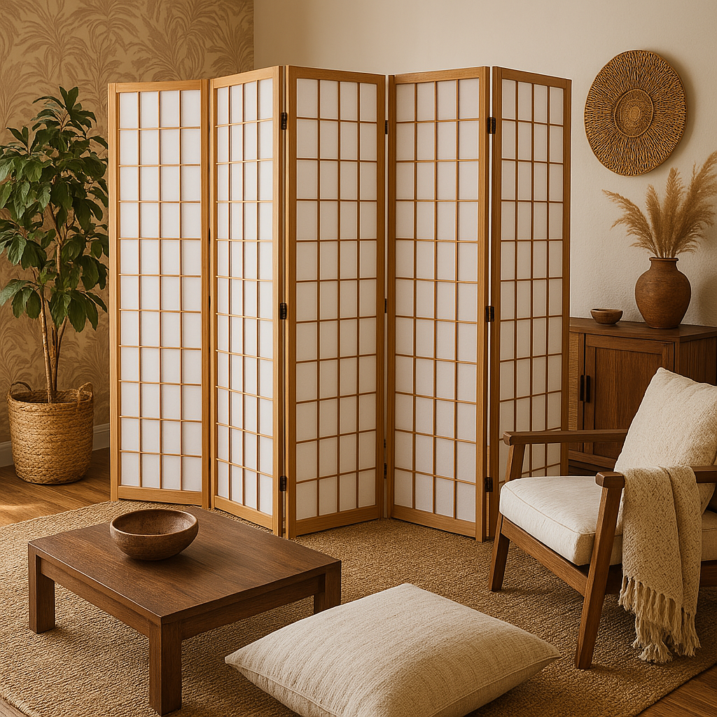 Japanese Shoji Screens for Room Division