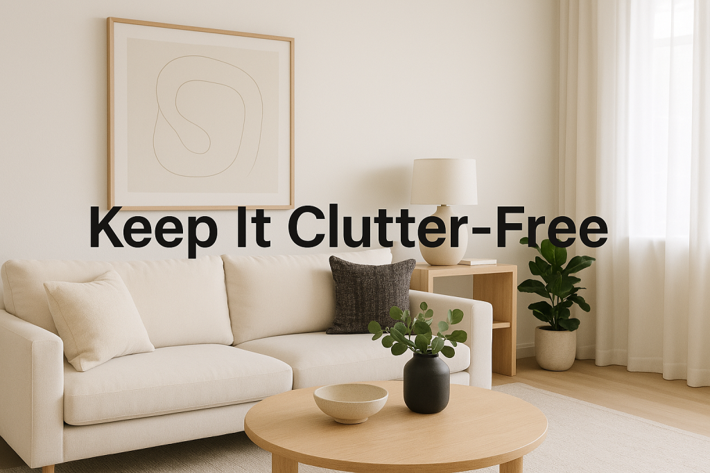 Keep It Clutter-Free