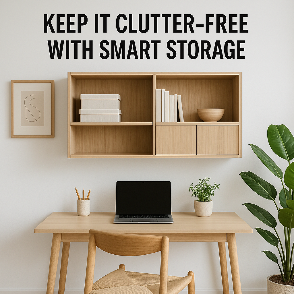 Keep it Clutter Free with smart storage