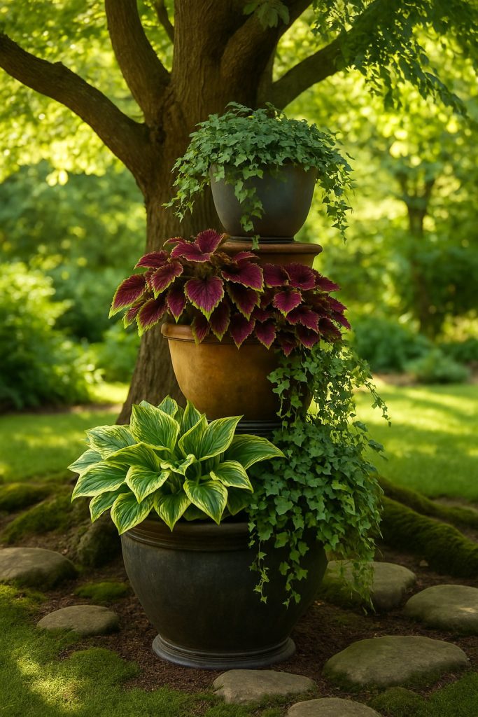 Layered Container Garden