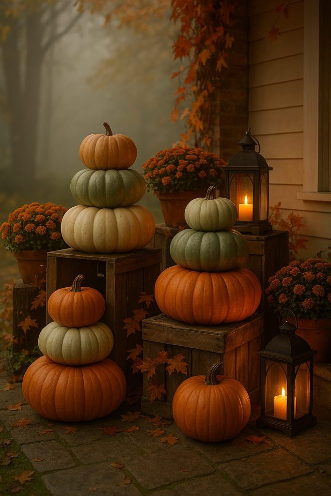 Layered Pumpkin Vignettes