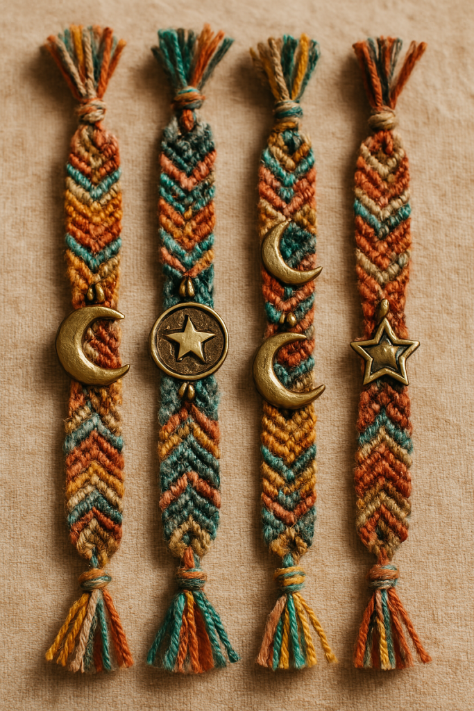 Lunar Threads with Celestial Charms