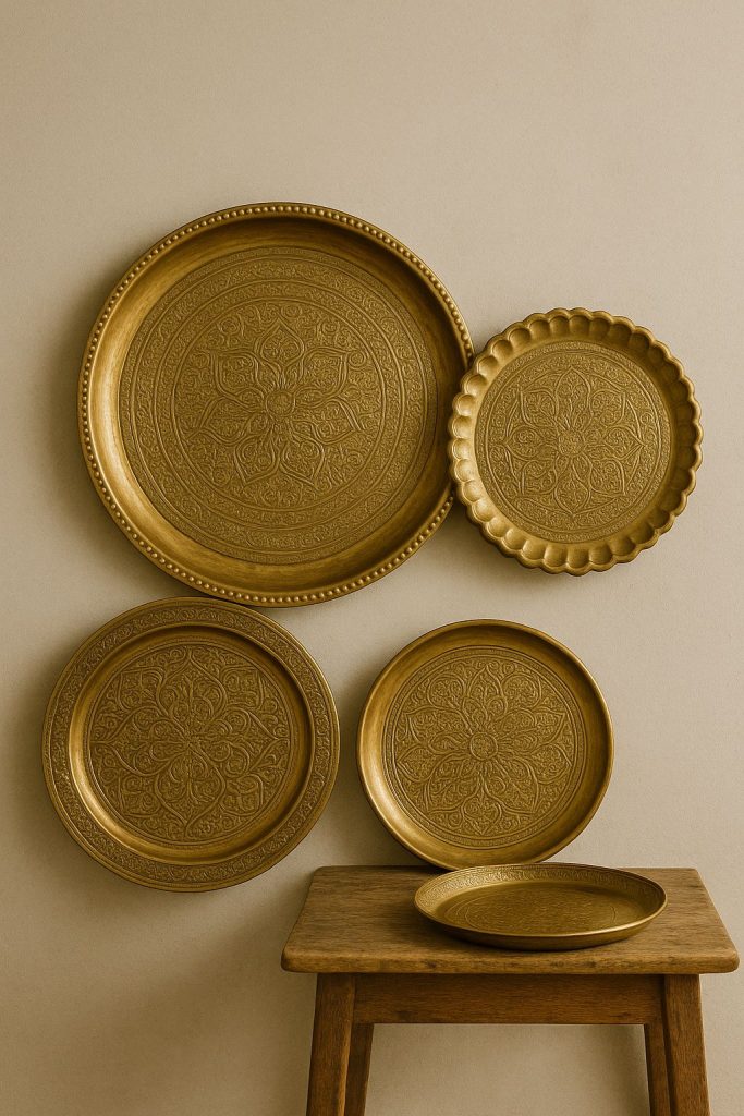 Middle Eastern Brass Trays