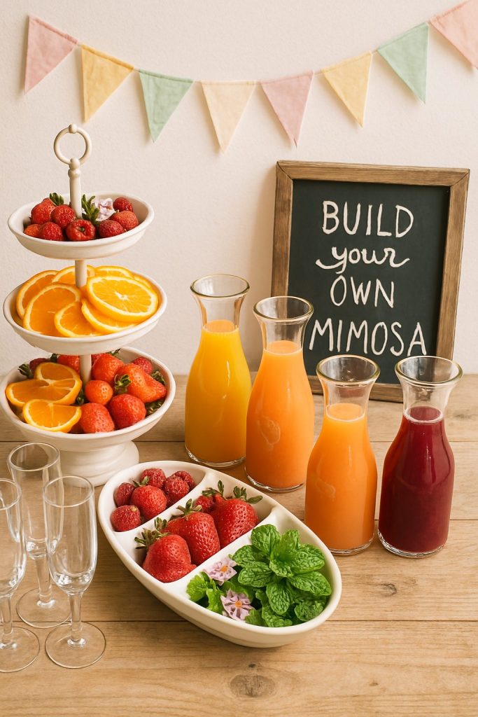 Mimosa Bar Ideas