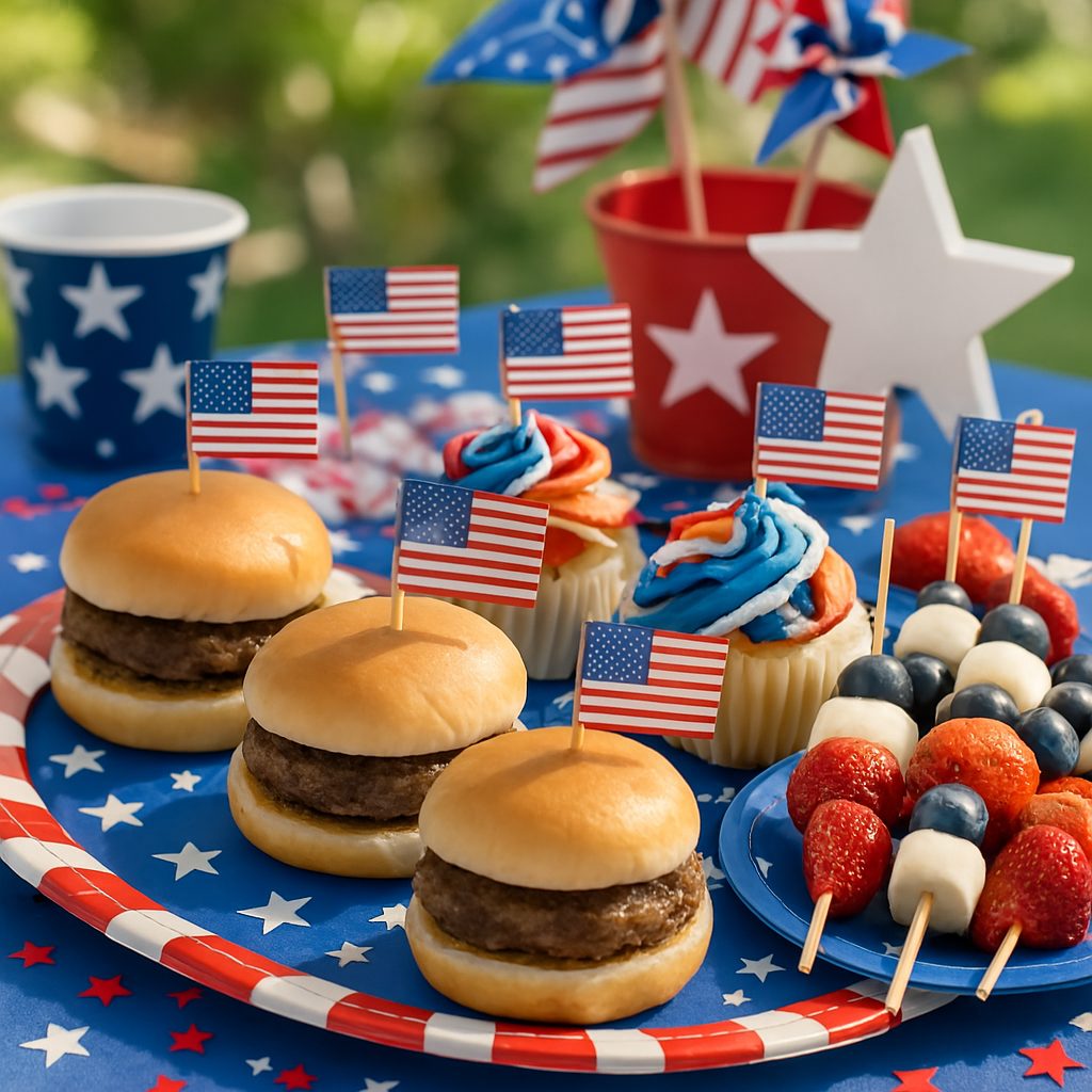 Mini Flag Picks for Food