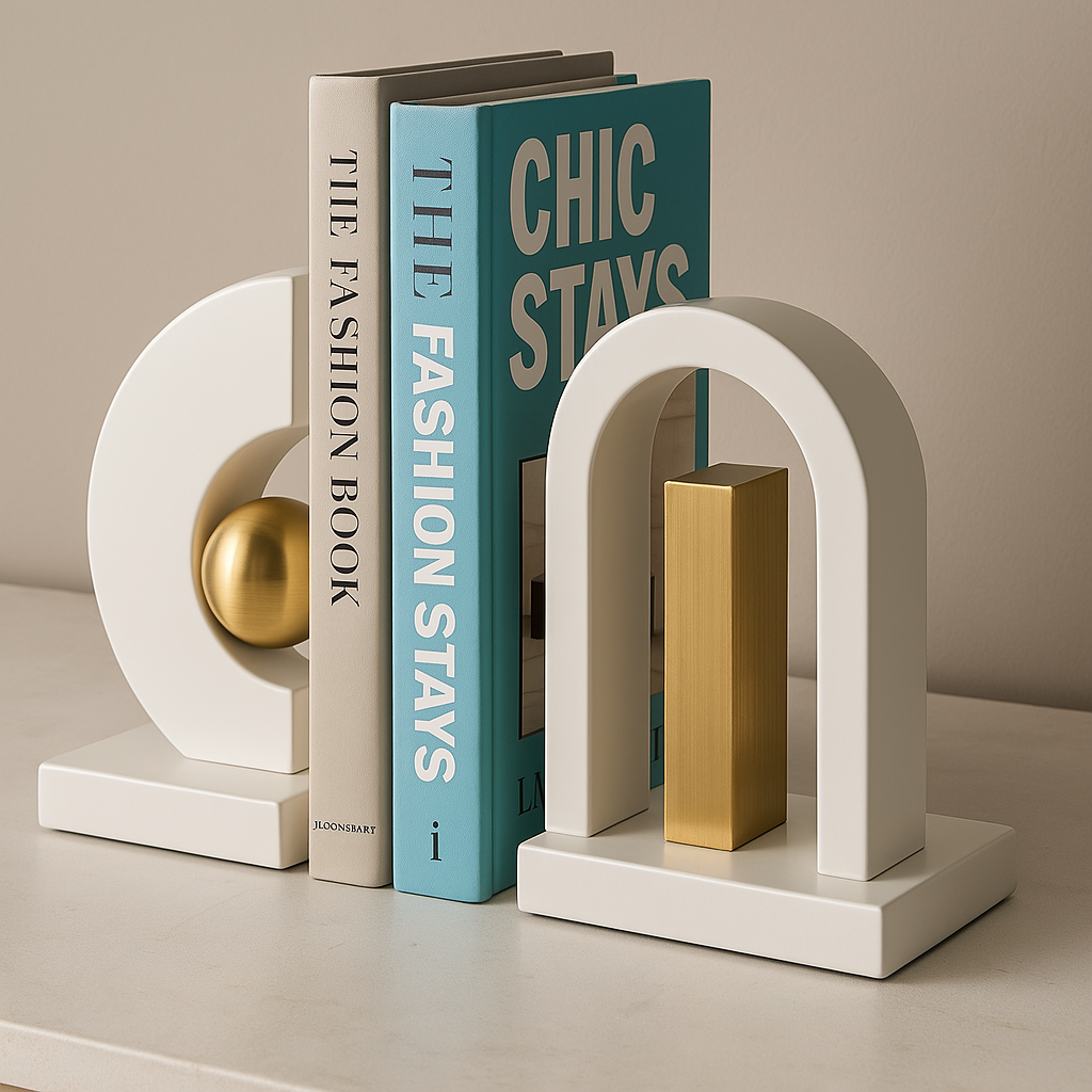 Modern Bookends