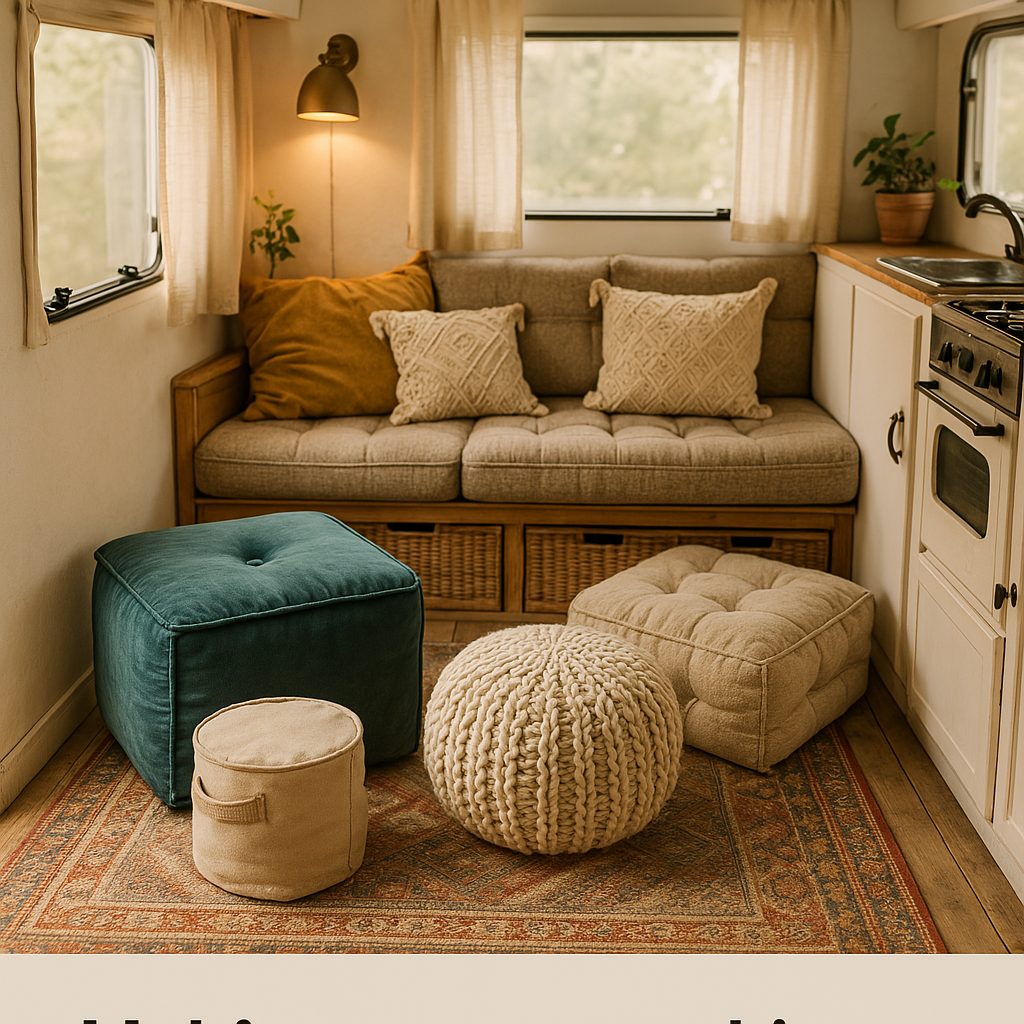 Multipurpose Cushions and Poufs