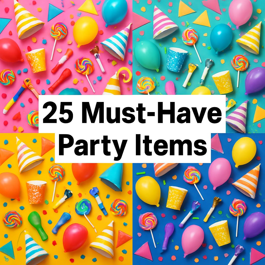 Must-Have Party Items