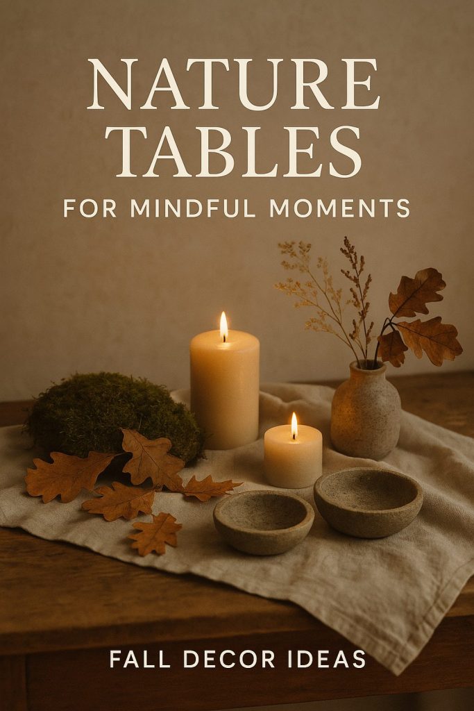Nature Tables for Mindful Moments