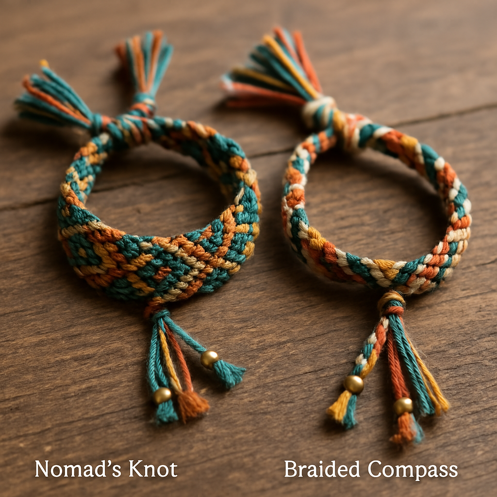 Nomad’s Knot and Braided Compass