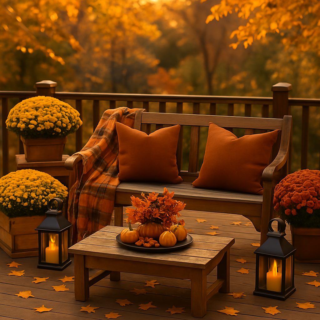 Outdoor Spaces with Fall Flair