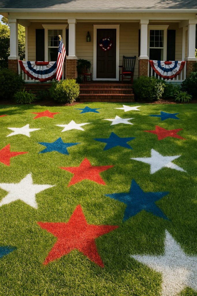 Painted Lawn Stars