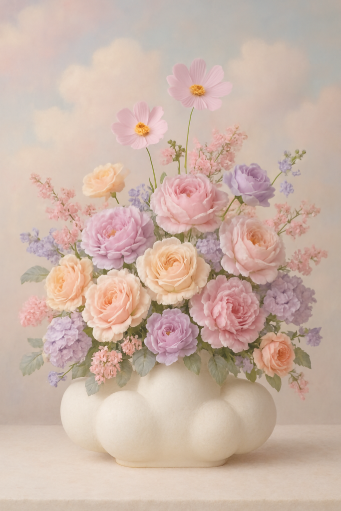Pastel Cloud Arrangement