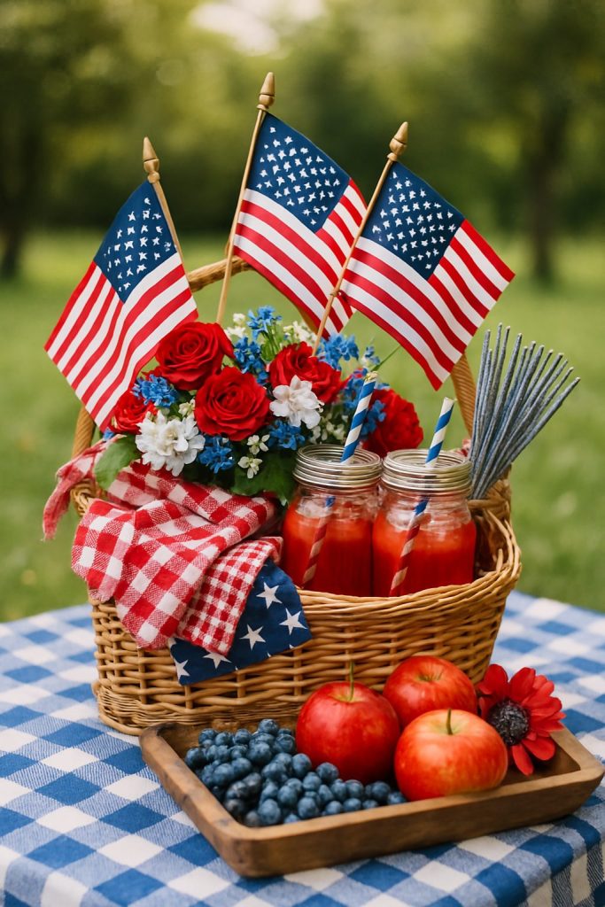 Picnic Basket Displays