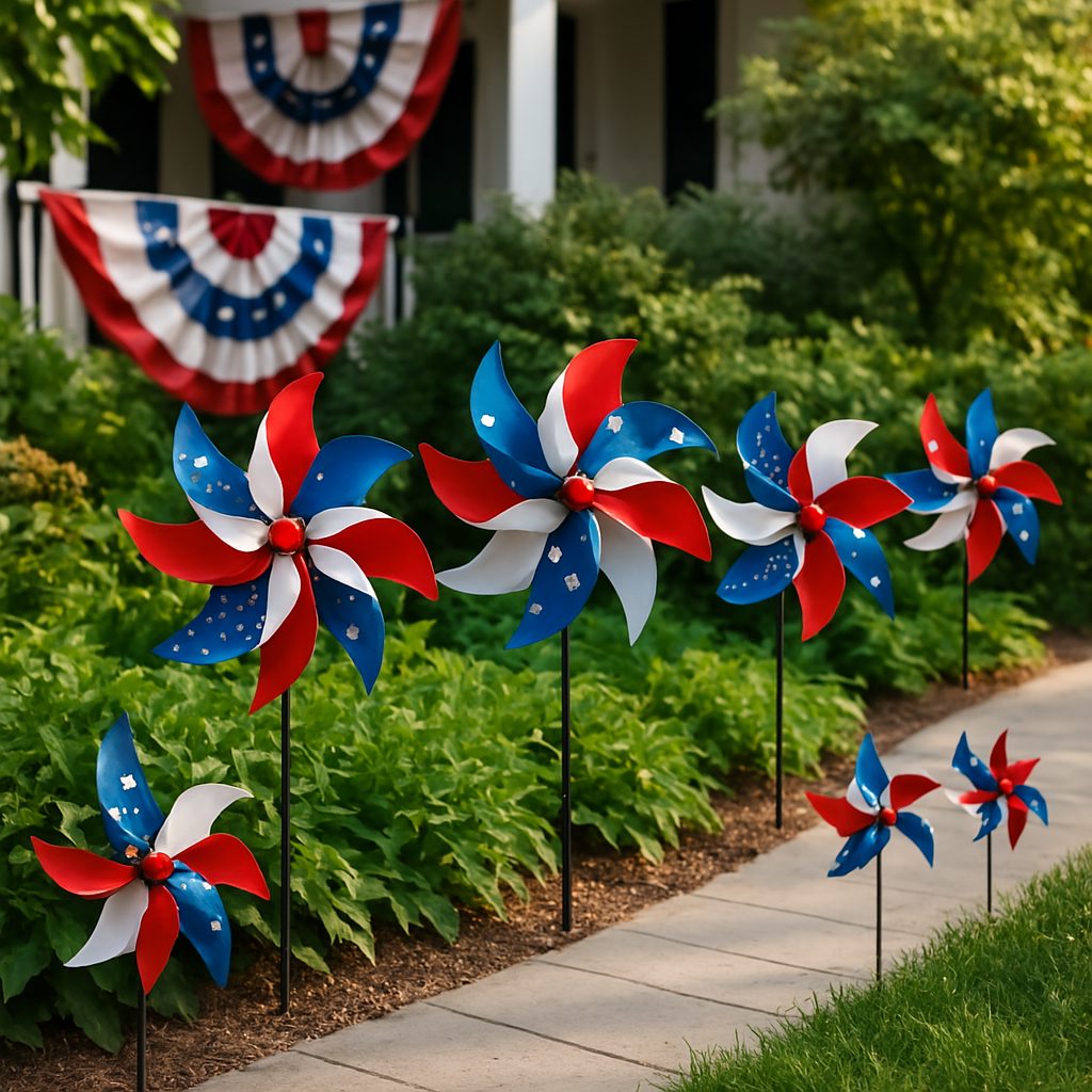 Pinwheel Garden Stakes