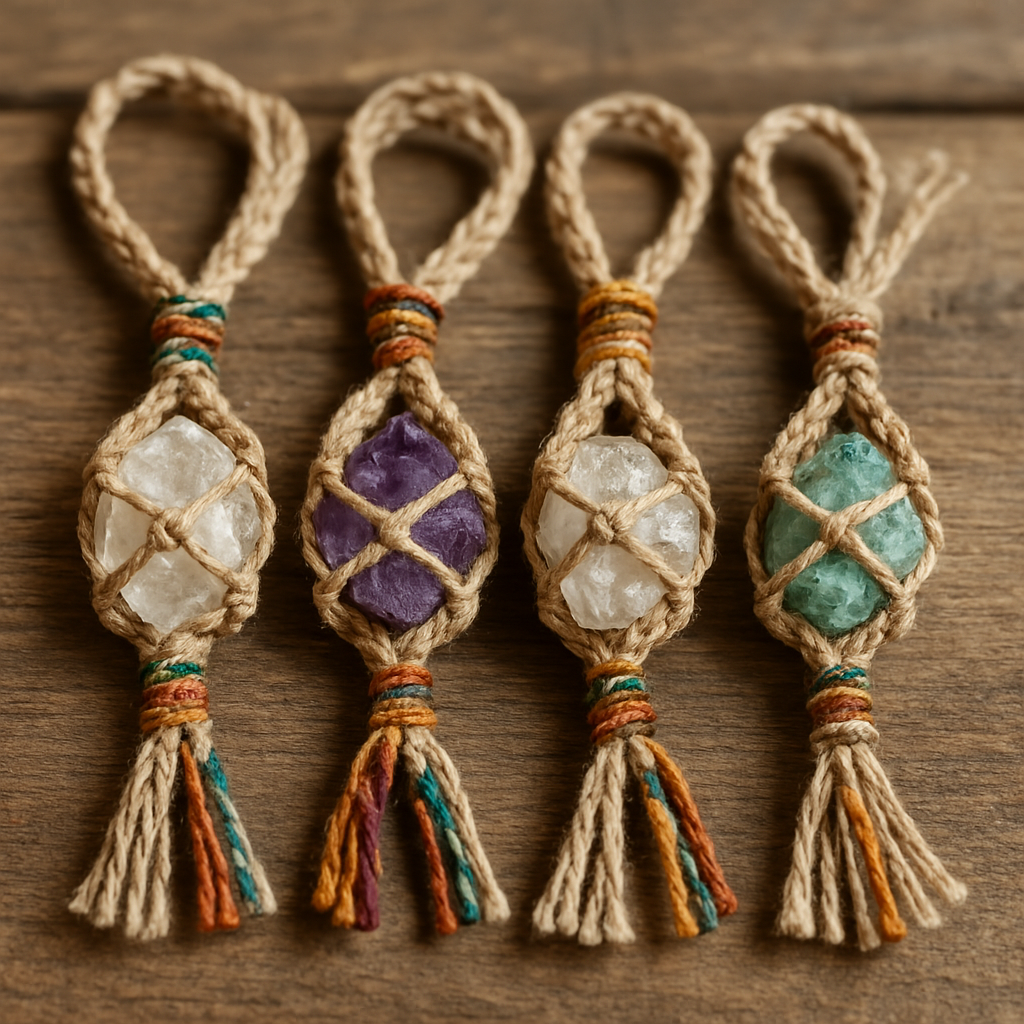 Raw Crystal Woven Wrap