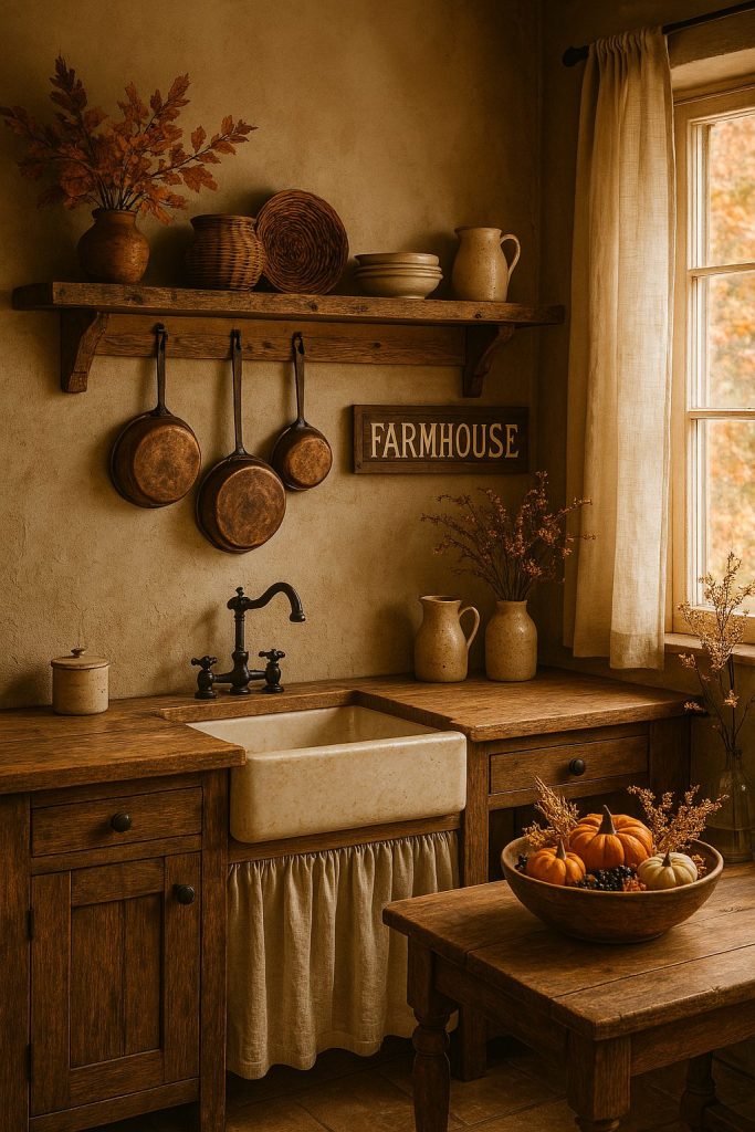 Rustic Kitchen Accents