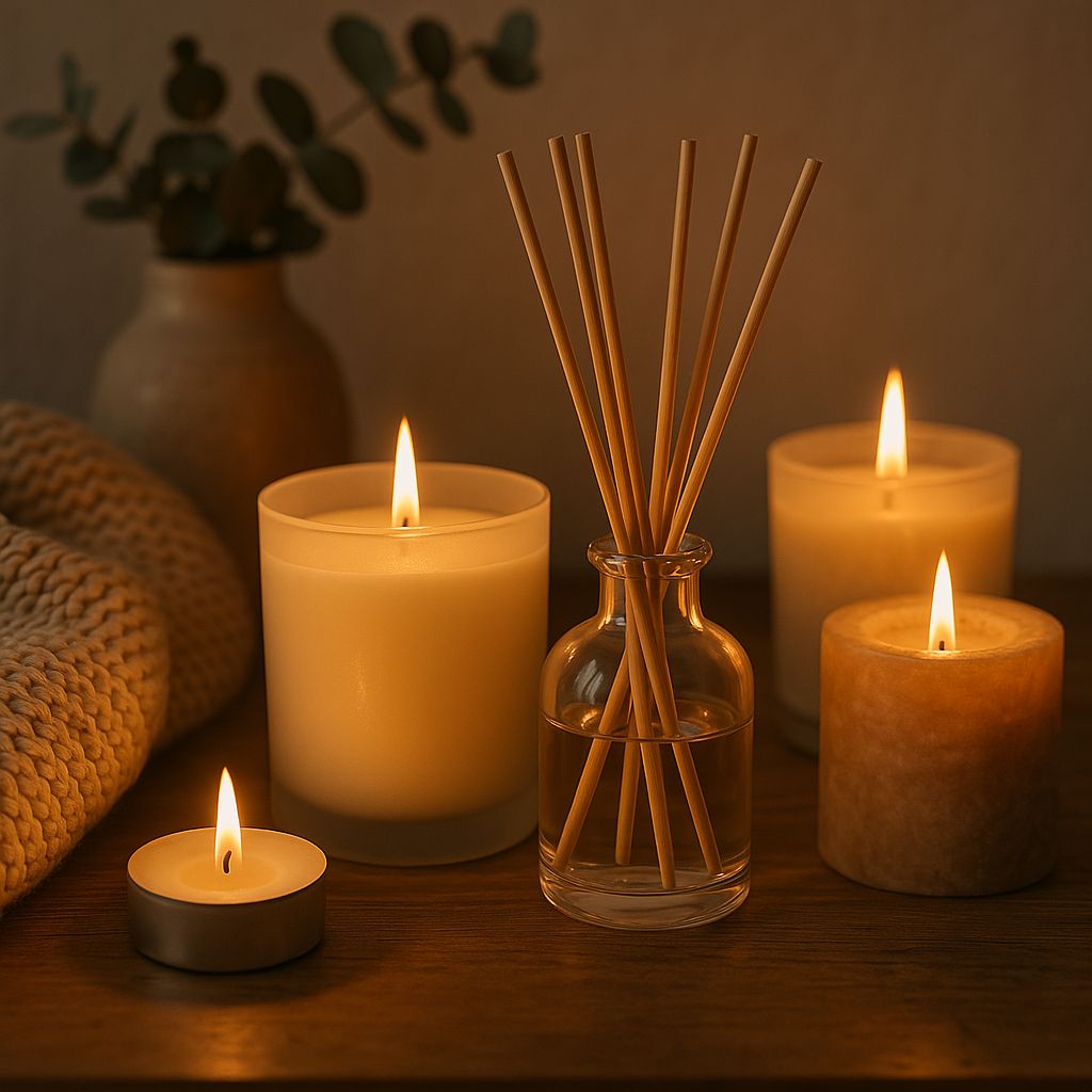 Scented Candles and Diffusers