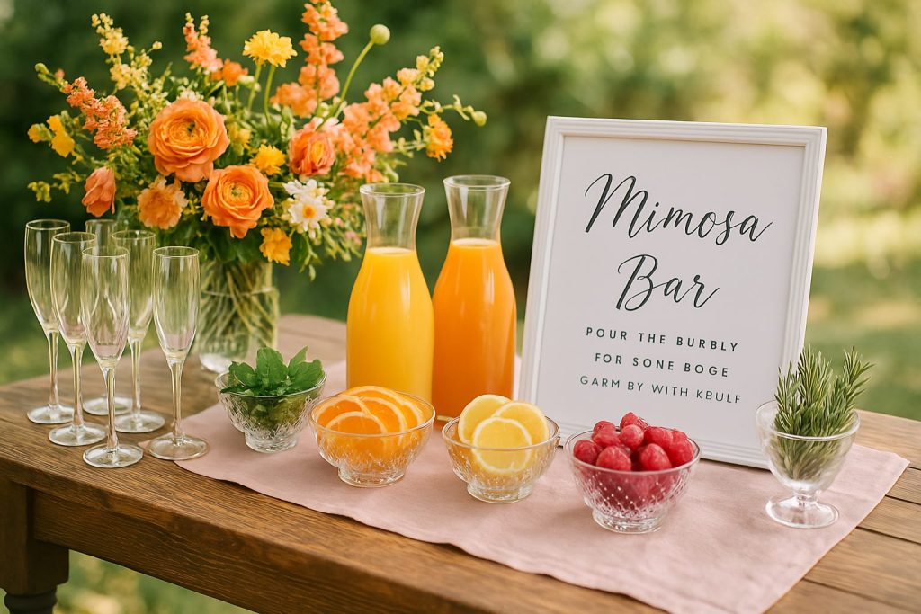 Seasonal Mimosa Celebration