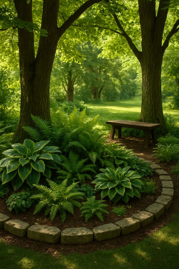 Shade Garden Bed