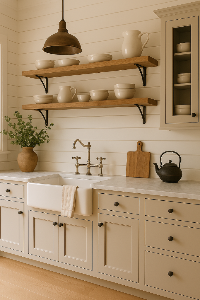 Shiplap Walls or Backsplash
