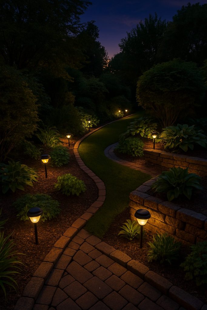 Solar Light Edging