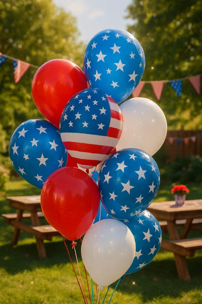 Stars and Stripes Balloons