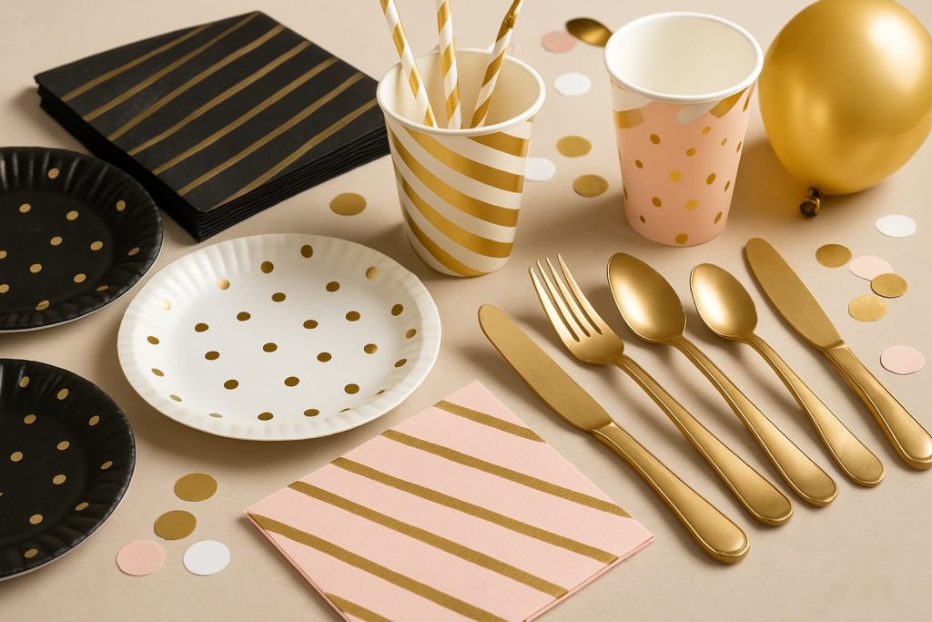 Stylish Disposable Tableware