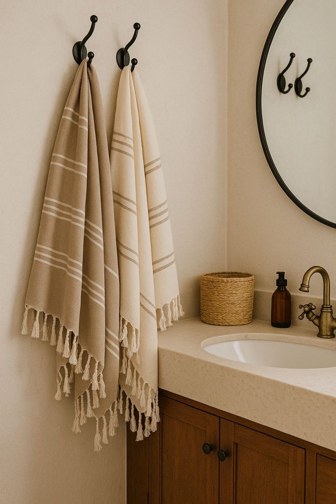 Turkish Hammam Towels in the Bathroom