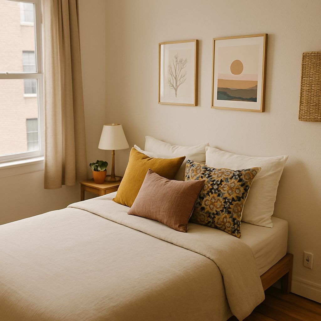 Upgrade Bedding and Cushions