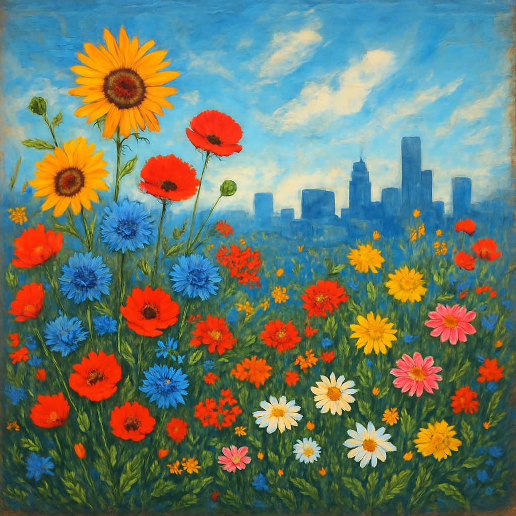 Urban Wildflower Burst