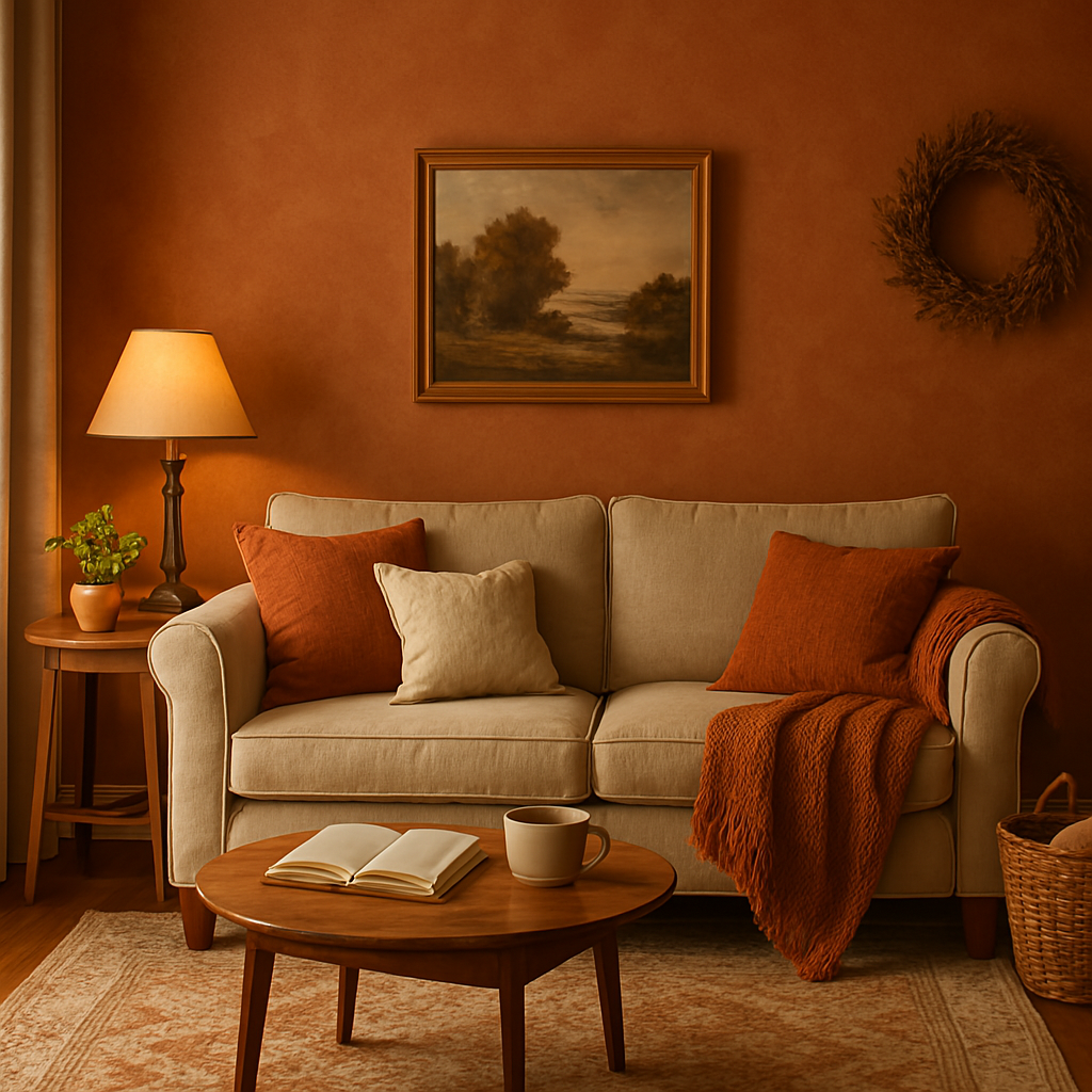 Warm Wall Paint or Wallpaper