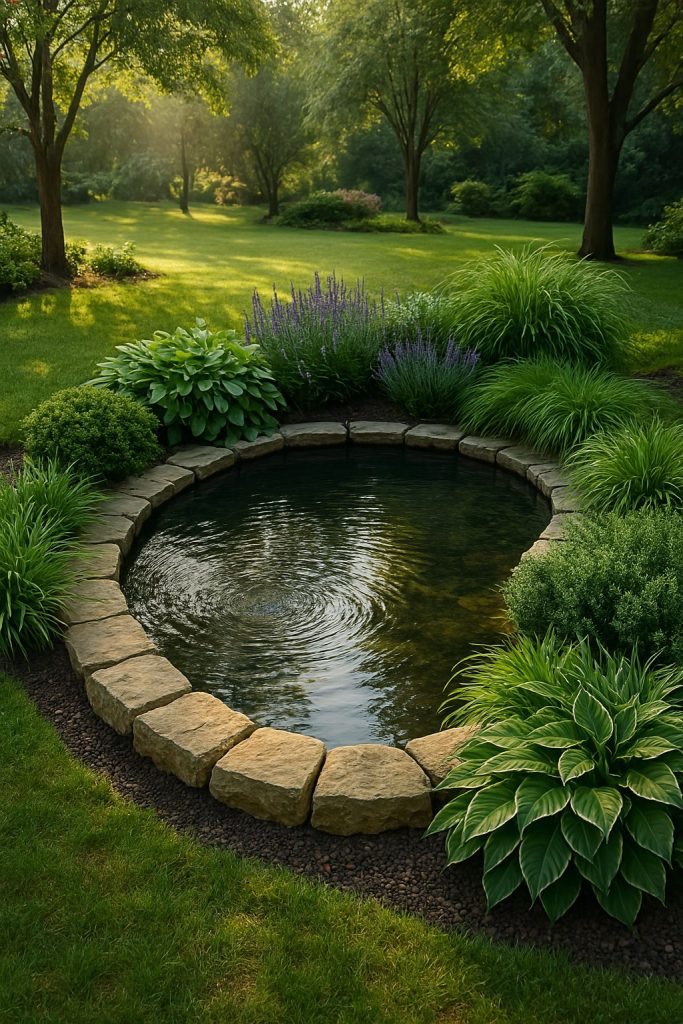 Water Feature Borders