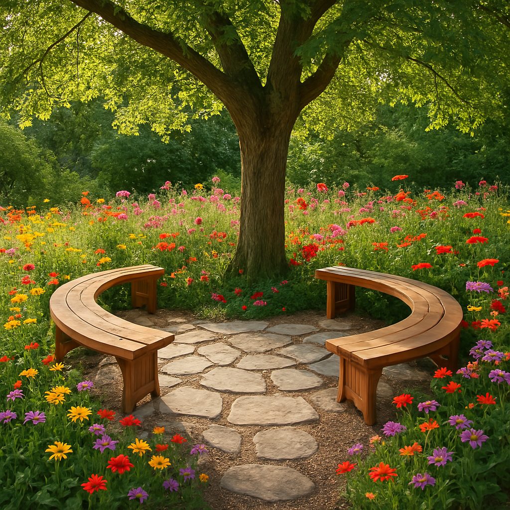 Wildflower Seating Circle