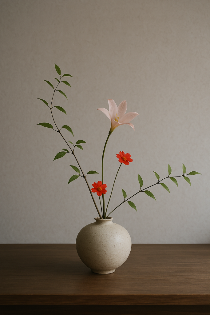 Zen-Inspired Ikebana Simplicity