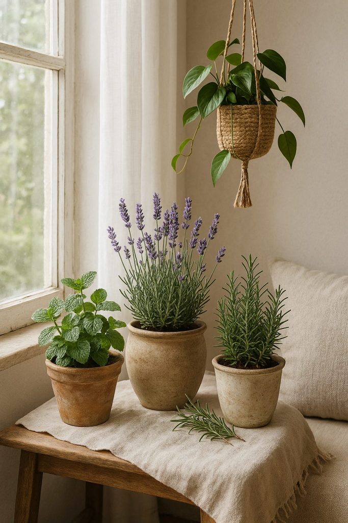Add Aromatic Plants
