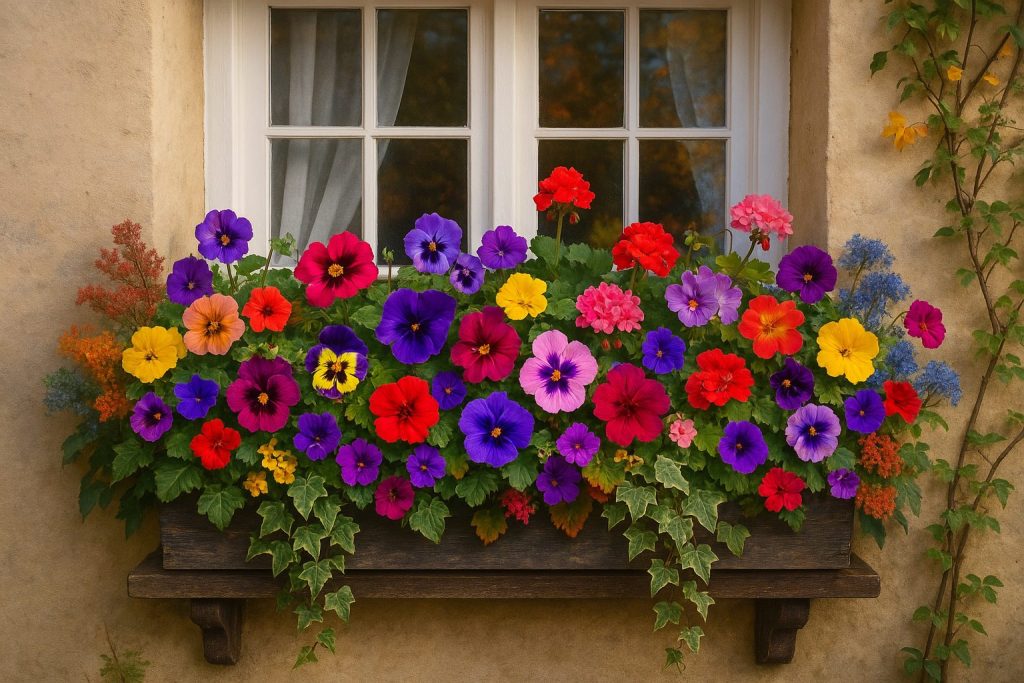 Best Flowers for Window Boxes